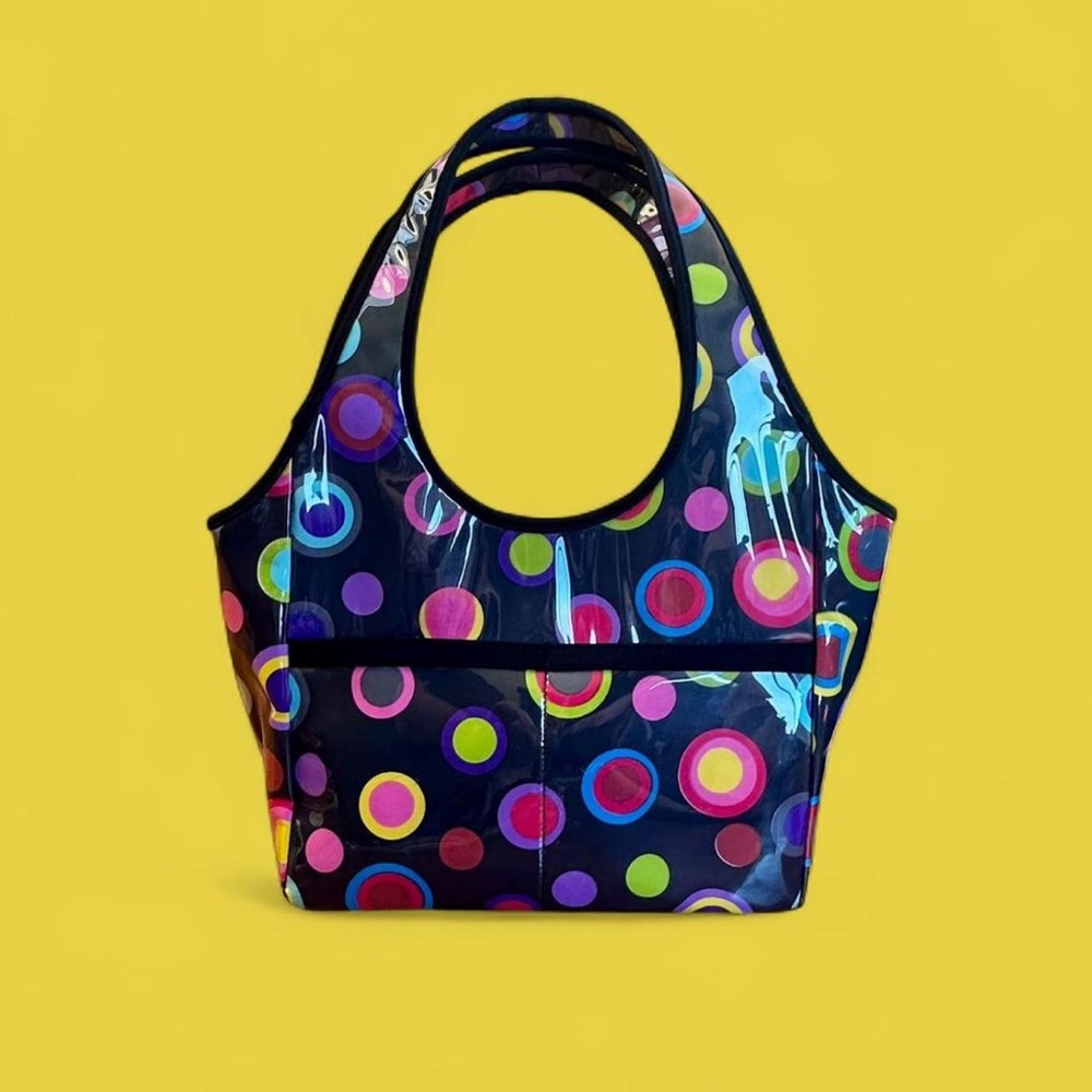 Vintage Angela Frascone Polka Dot Hand Bag